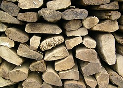 Various architectural antiques and salvage made of oak