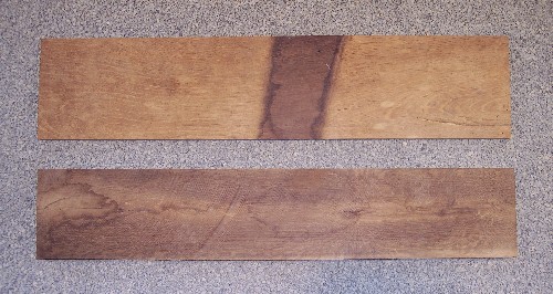 Beispielhafte Oberfl�che historscher Eichendielen oder Eichenbretter